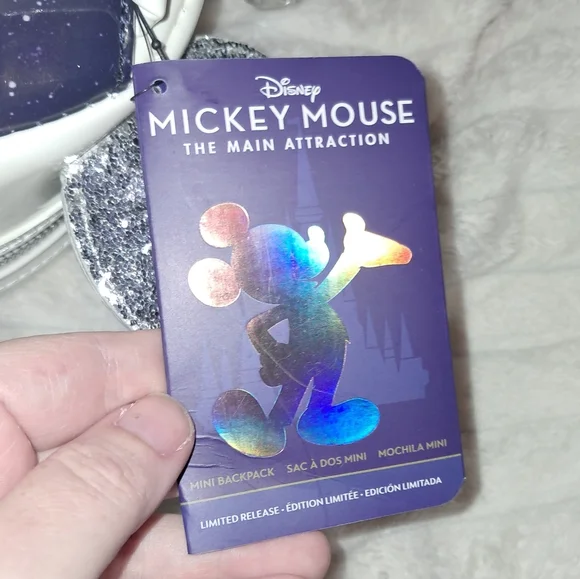 Loungefly Disney Mickey Mouse Space Mountain New With Tags Mini Backpack